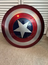 Hasbro Marvel Legends Captain America Shield used for wall display -pick-up Only