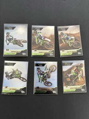 Monster Energy Pro Circuit Kawasaki Motocross Cards x6 - Tomac, AC, Marchbanks