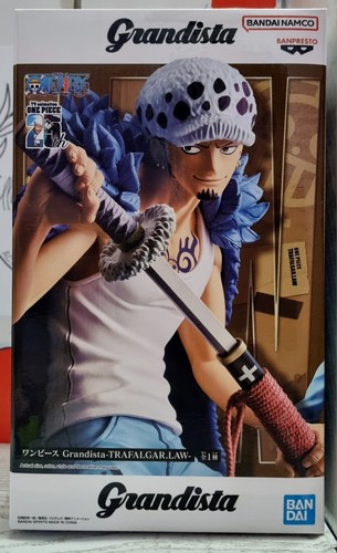 ONE PIECE STATUA TRAFALGAR LAW BANDAI FIGURE BANPRESTO GRANDISTA 22CM ORIGINALE - Foto 5 di 7
