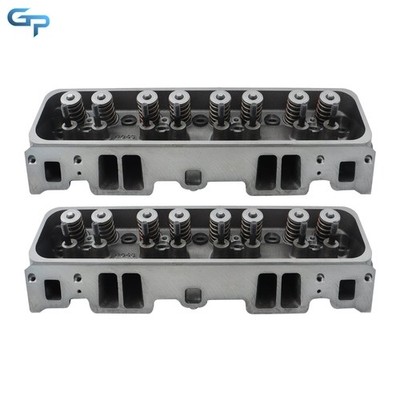 Pair Complete Cylinder Head 1996-2002 For GMC Chevrolet Cadillac 5.7L OHV VORTEC
