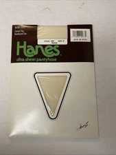 Hanes Ultra Sheer Pantyhose Reinforced Toe Size B Color Pearl