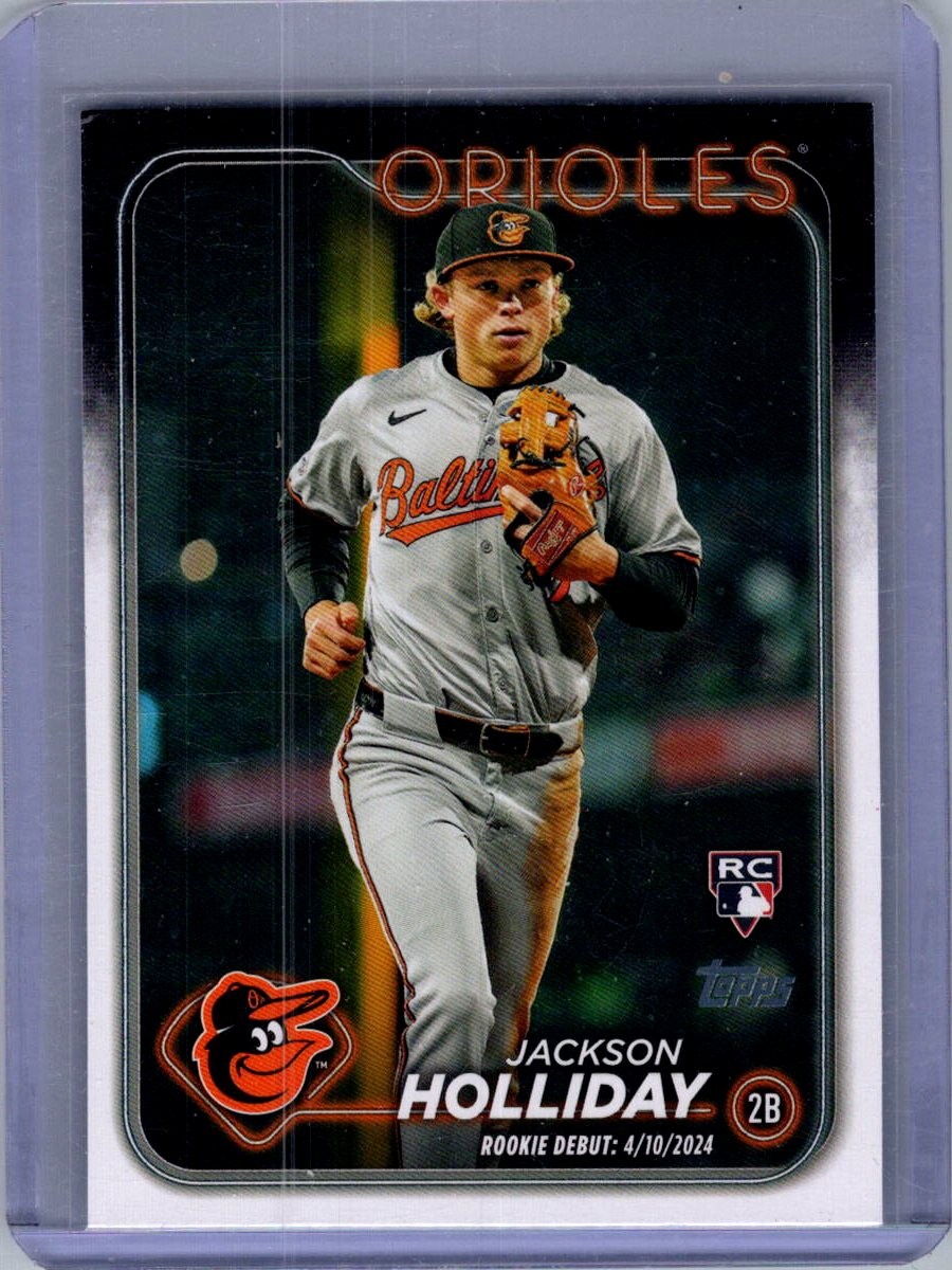 2024 Topps Update #US97 Jackson Holliday Rainbow Foil