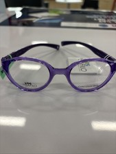 Safilo Kids Eyeglasses Frames SA 0006 GVX Purple Round Full Rim 42-19-125