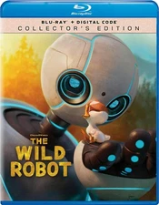 The Wild Robot - Collector's Edition Blu-ray + Digital Blu-ray  NEW