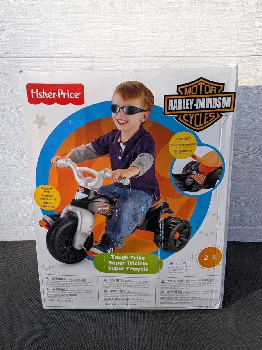 Tricycle Fisher-Price Hot Wheels – Tough Trike, Guidon Vélo Enfant