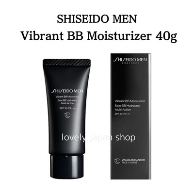 SHISEIDO MEN Vibrant BB Moisturizer 40g BB Cream SPF30 PA+++ Tinted Day Cream