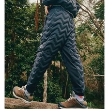 Free People Gettin Lost Packable Pants Womens M Quilted Cozy Outdoors Winter