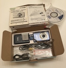 Canon Power Shot SD1100 IS Blue Digital Elph Ultra Compact Zoom 2GB SD Complete