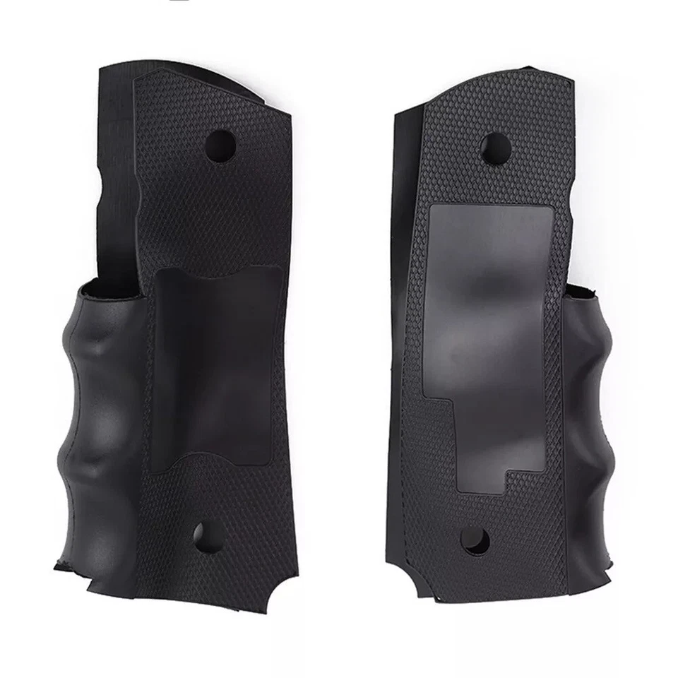 Wraparound Rubber Government Finger Groove Grip Insert For PG1911-1 Grip - Image 3 of 4