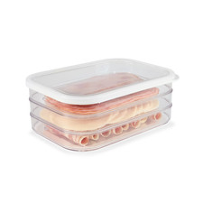 3 Layer Food Storage Container Stackable Lunch Box Meal Prep Organizer BPA Free