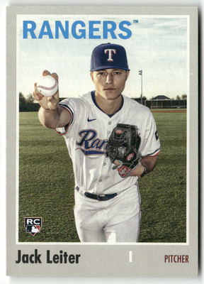 2024 Topps Baseball MLB No. 123 Jack Leiter Rookie