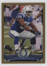 2013 Topps Gold Border 1834/2013 Jerrell Freeman #101 11h3