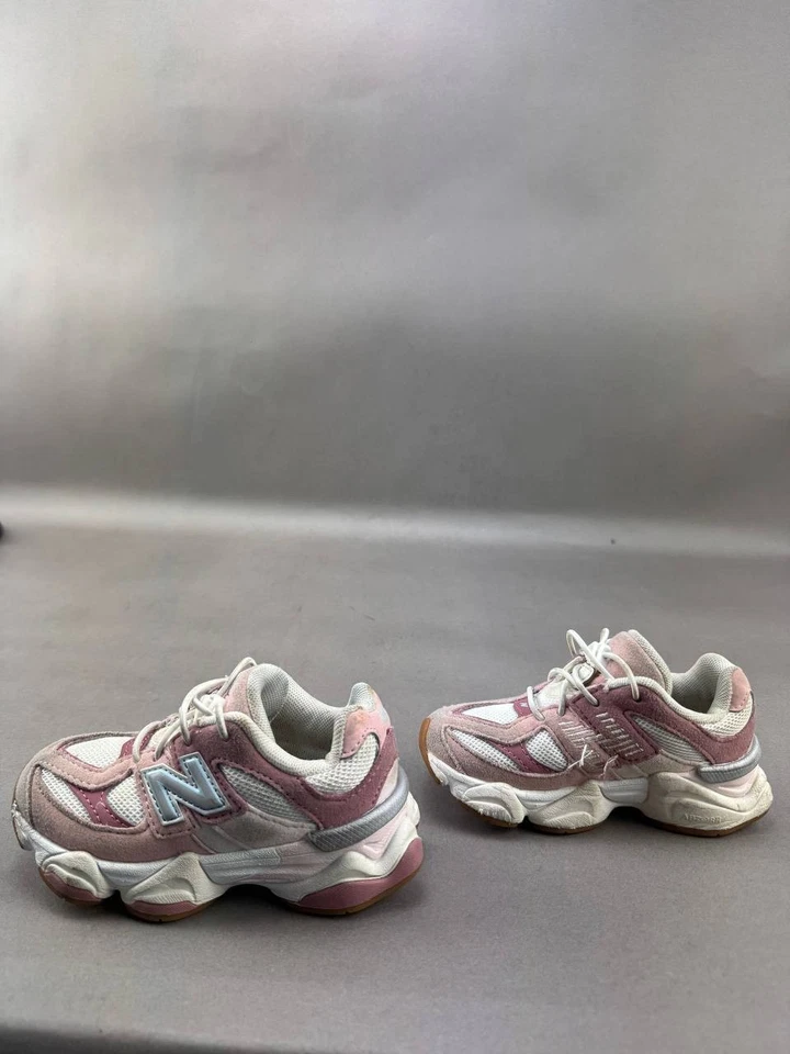 New Balance 9060 ‘Rose Pink’ Toddler Sneakers Size 8 IV9060FR - Image 3 of 4