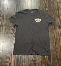 Lucky Brand Deadman’s Hand T Shirt Men’s Medium Charcoal Gray Cotton 