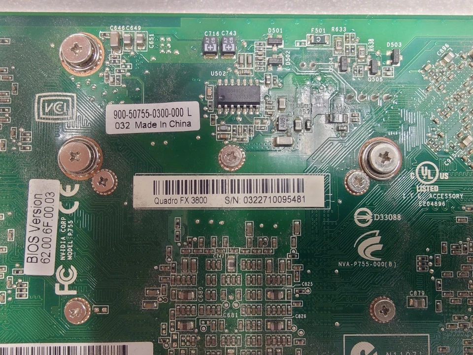 Nvidia Quadro FX 3800 GDDR3 Graphics Card - Image 2 of 4