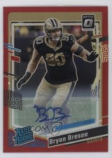 2023 Panini Donruss Optic Rated Rookie Red Prizm 52/75 Bryan Bresee Auto 9r9