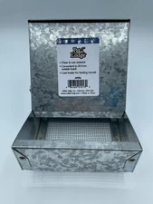 Pet Lodge Steel Small Animal Feeder with Lid and Sifter Bottom Rabbit Gerbil