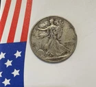 1945 Walking Liberty Silver Half Dollar