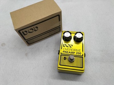 DOD Overdrive Preamp 250 Guitar Effects Pedal Used Ingvar Malmsteen Model