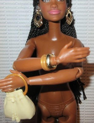 JEWELRY BARBIE DOLL @BARBIESTYLE BROOKLYN EARRINGS BRACLET PURSE LOT ACCESSORY