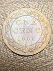 Photo of a 1906 Canada Large Cent from an eBay sale