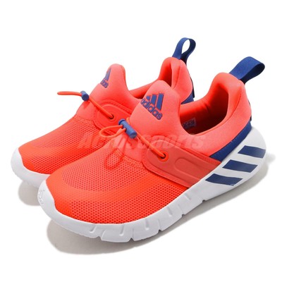 adidas RapidaZen C Signal Coral Blue White Kid Preschool Slip On Shoes  FX2694 | eBay
