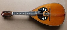 Mandoline  instrument de musique ancien Milano 1887 mandolin fer a cheval