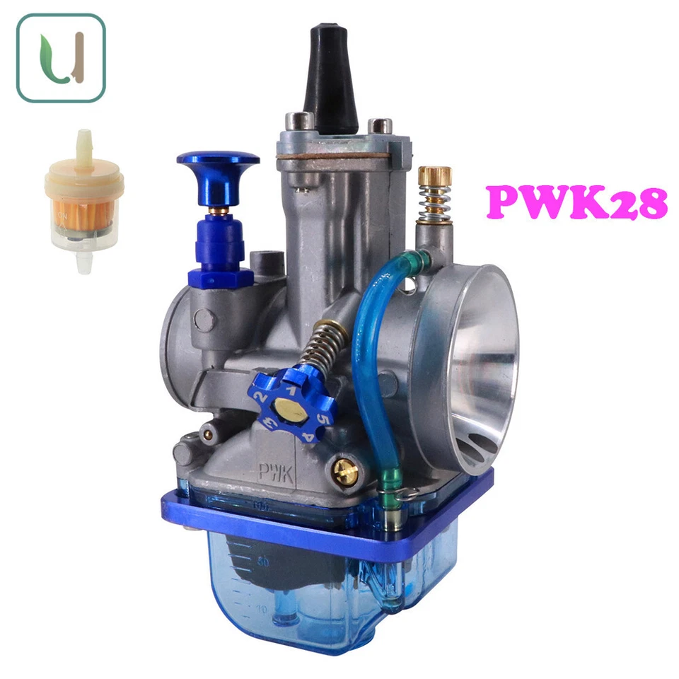 Carburador y filtro de aire para Kawasaki KX80 KX100 Suzuki RM80 Yamaha YZ80 YZ85 Foto 2 de 4