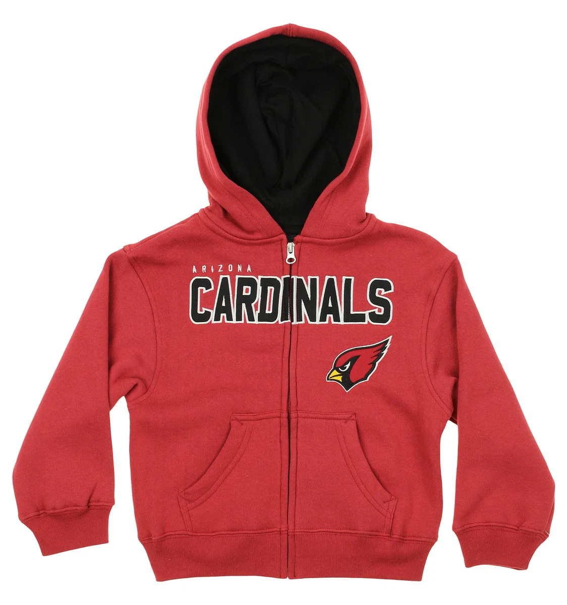 Outerstuff NFL Kids Arizona Cardinals u0026#034;Statedu0026#034; Full Zip Hoodie,  Red | eBay