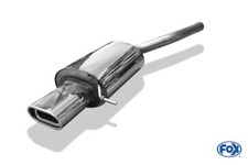 Fox Auspuff Sportauspuff Komplettanlage für Skoda Octavia Typ 1Z 2.0l TDI