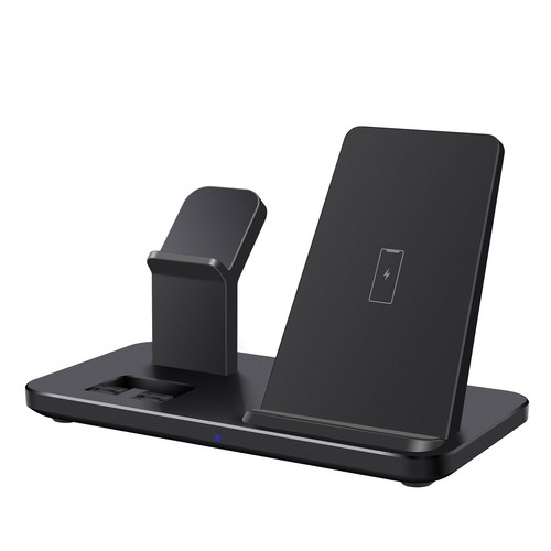 3in1 Wireless Charging Dock Charger Stand For Samsung Galaxy S24 Note20 Watch 6 - Picture 14 of 25