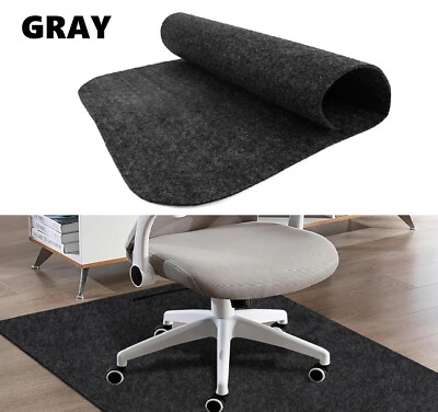 Large Office/Home Chair Mat for Hard Wood Heavy Duty Floor Protector Easy Clean