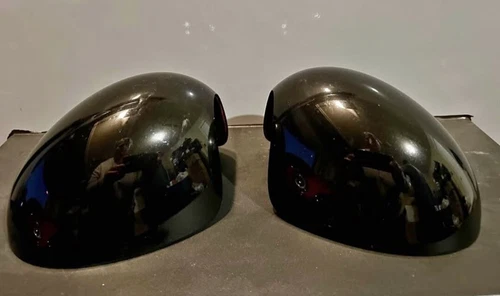 For Mini Cooper R55 R56 R57 R58 R59 R60 R61 Wing Mirror Cover Cap Gloss Black