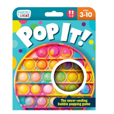 Chuckle & Roar Pop It! Fidget and Sensory Game - Tie Dye