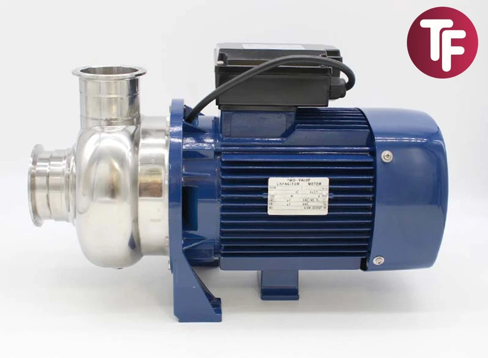 Enviroflex EFO-300M-TC 3" Tri-Clamp Centrifugal Impeller Brewery Pump 230v - Image 2 of 4