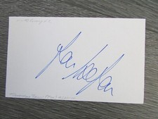 Jon Ashton Notts County Oxford Stevenage Grays Football Player Hand Signed Card