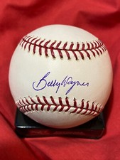 BILLY WAGNER AUTOGRAPHED SIGNED MAJOR LEAGUE  BASEBALL OML HOUSTON ASTROS COA