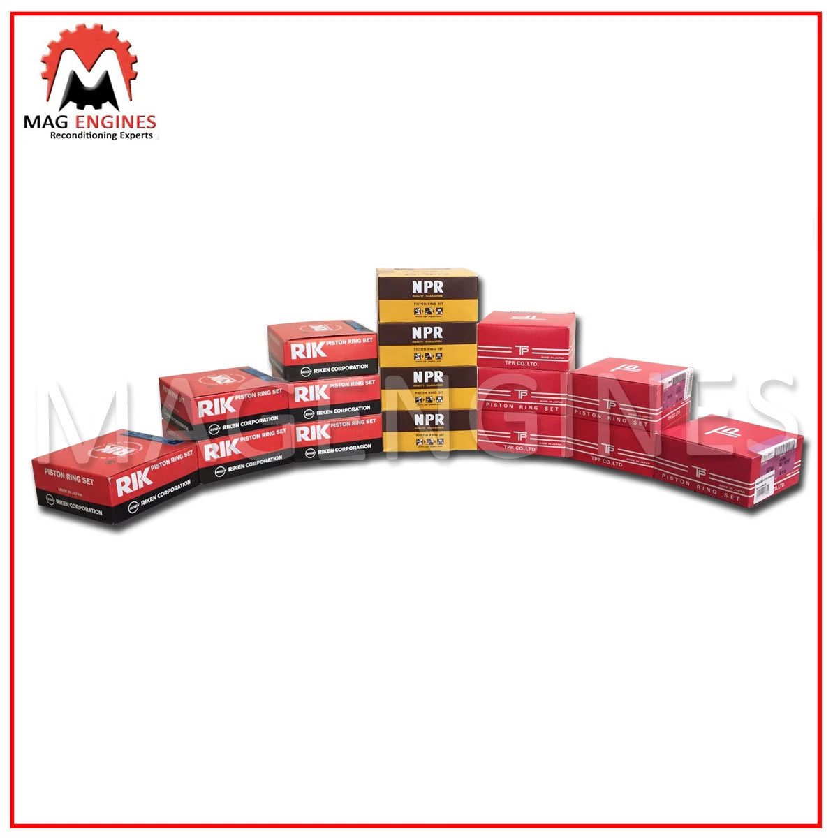 MD310257 PISTON RING SET MITSUBISHI 6G73 FOR DIAMANTE 2.5 LTR 1994 