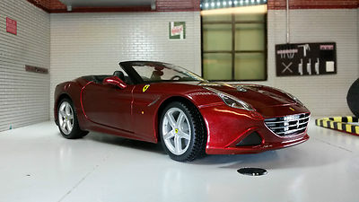 Ferrari California T 1:24 rot 2014 detailliert Diecast Scale Modellauto 26011 Burago