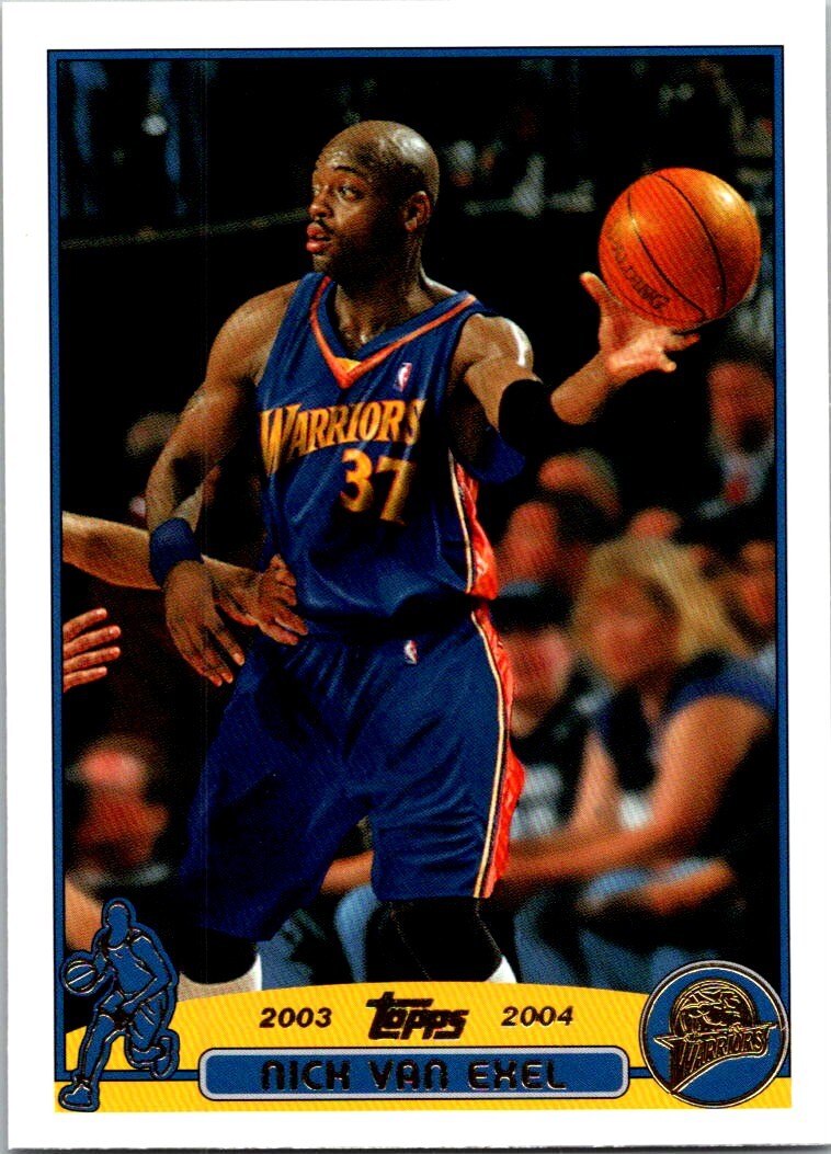 2003-04 TOPPS NICK VAN EXEL GOLDEN STATE WARRIORS #201 | eBay