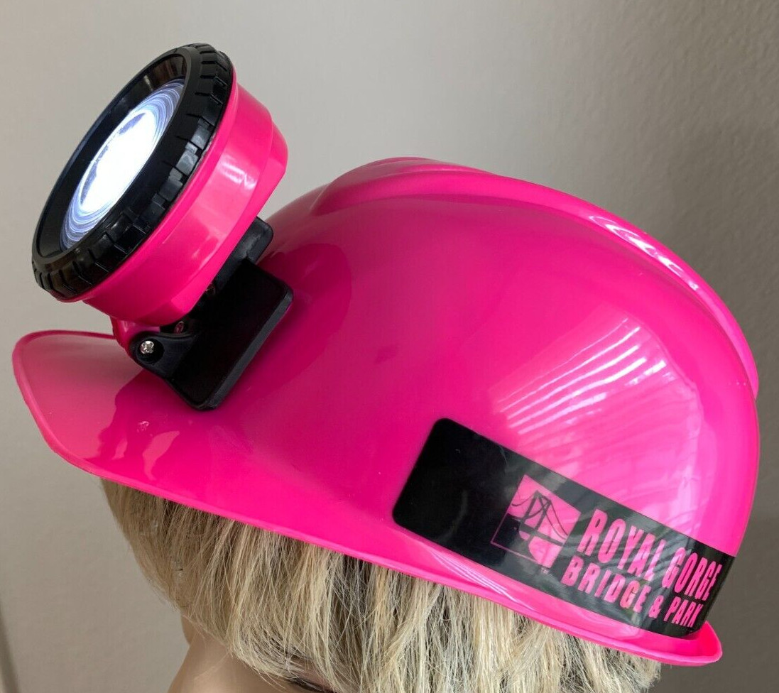 Pink ROYAL COLORADO LIGHTED HARD HAT Costume On… Gem