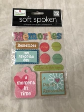 Me & My Big Ideas Ellen Krans Soft Spoken Embellishments Memories New in Package