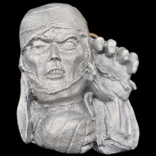 Mummy Haunted Spooky Egypt Tomb Sarcophagus Zinc Alloy Belt Buckle New 
