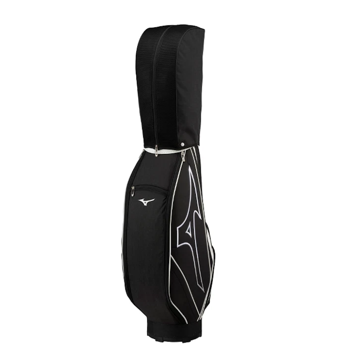 Bolsa de carro de golf Mizuno NX.6 5 vías 9 x 47 pulgadas 2,6 kg negro/blanco 2024 ligero Foto 2 de 4