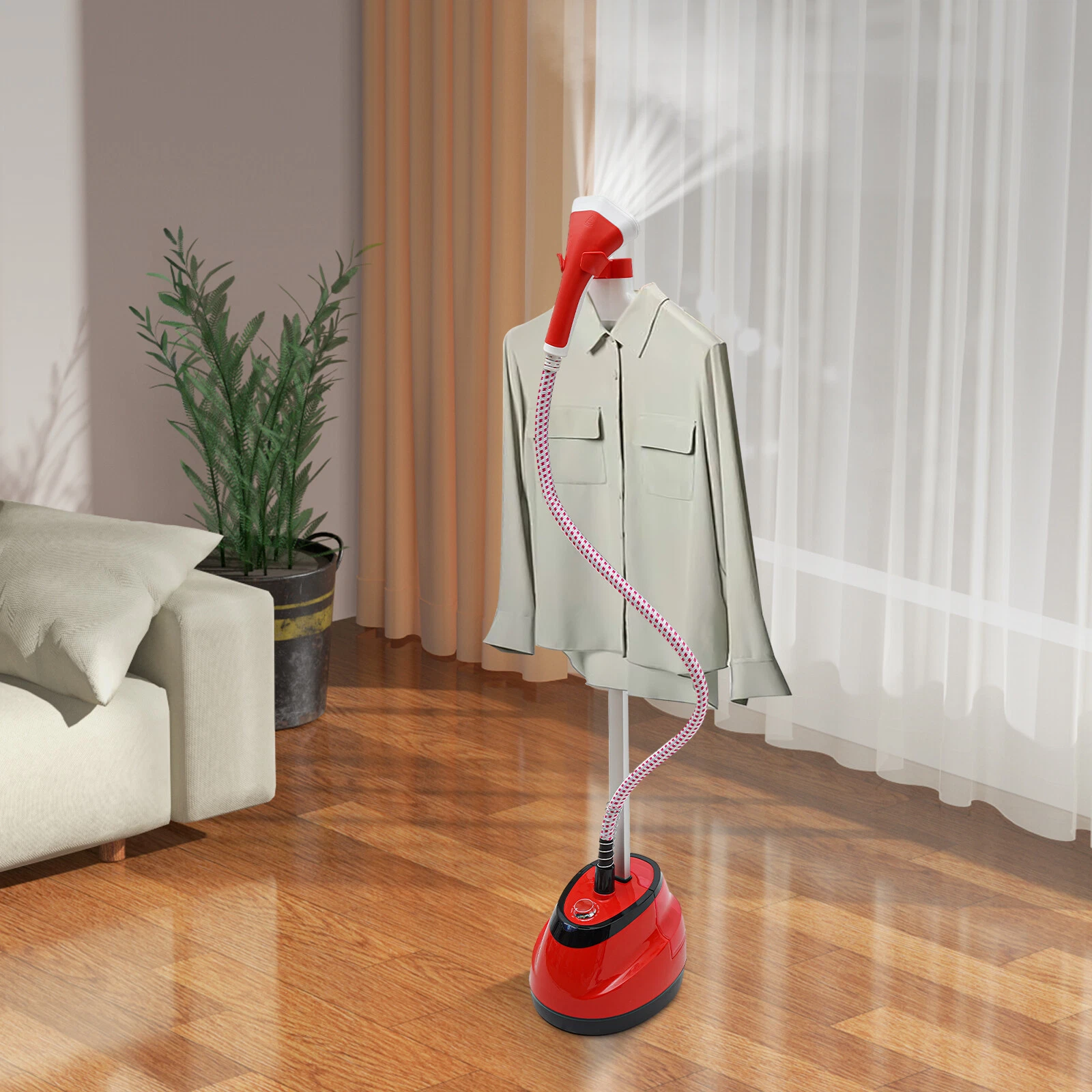 Professional Standing Cloth Steamer Board Steamer with Ironing for Clothes