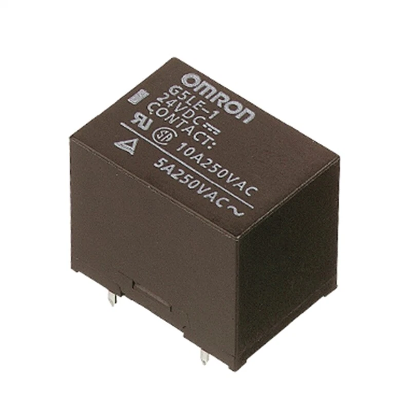 Print-Relais 24VDC 1x Wechsler 1440 Ohm 250VAC/10A OMRON G5LE-1-VD-024VDC
