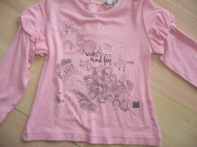 ABSORBA/CONFETTI  MÄDCHEN LA-SHIRT rosa Gr. 18M/80-86