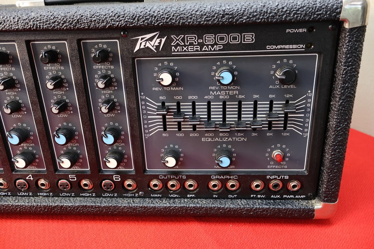 Peavey Series 400BH XR-600B Mixer Amp | eBay
