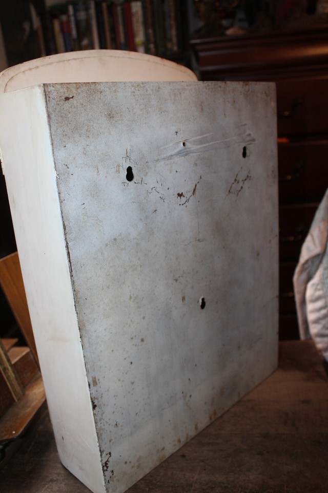 Vintage Art Deco Style Metal Medicine Arch Top Mirror Wall