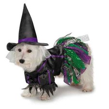 Dog Halloween Costume Scary Witch Costumes Dress Pet BRAND NEW Zack  Zoey